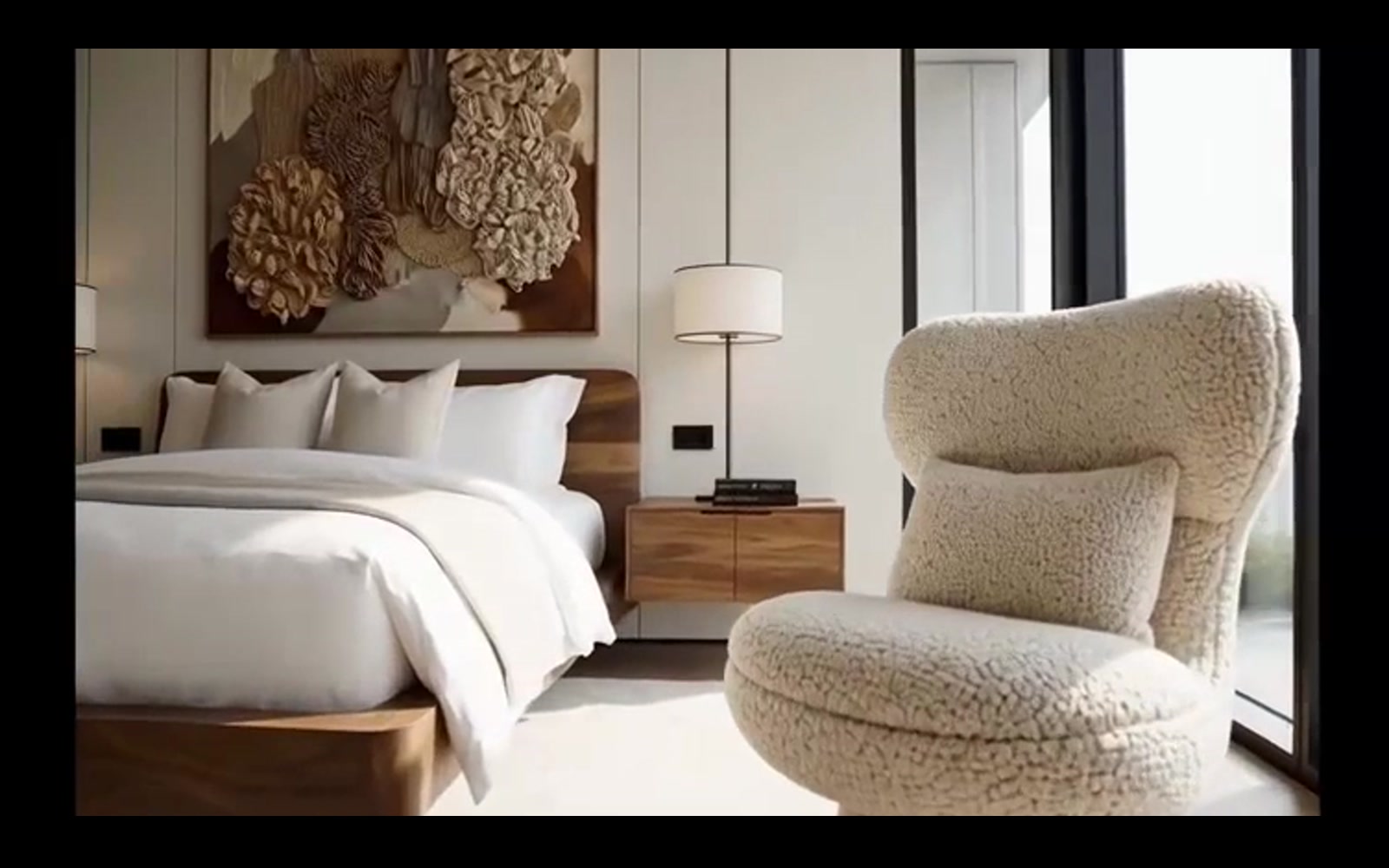 Primary suite interior visualization