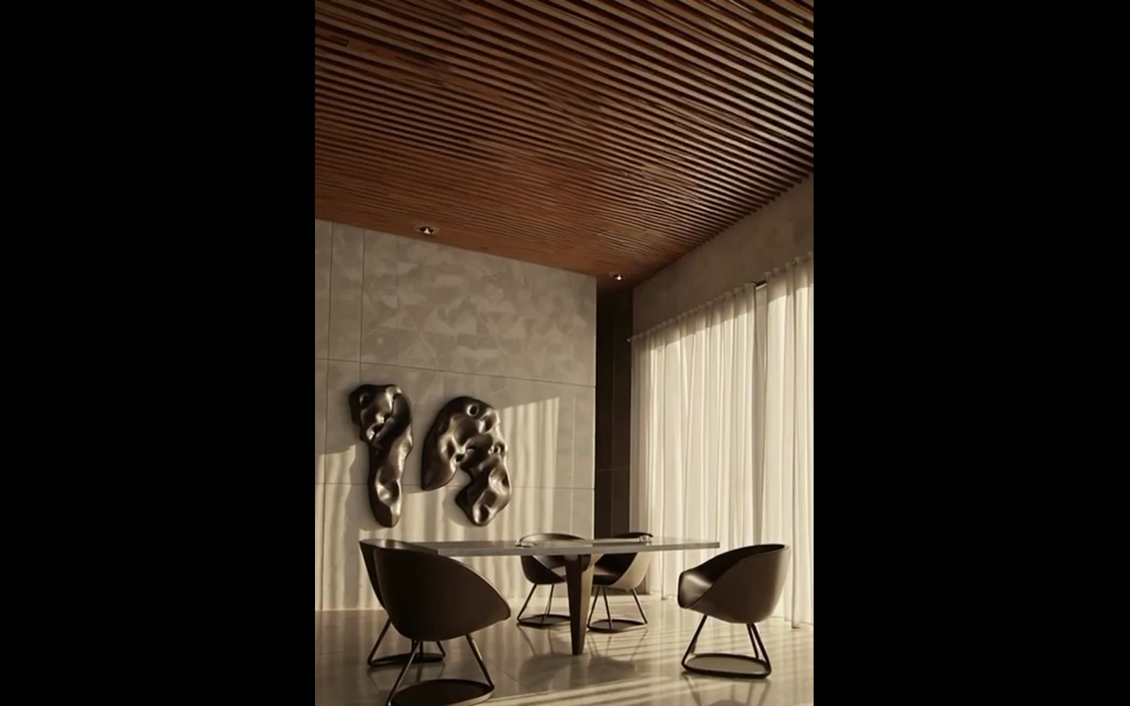 Residential dining area visualization