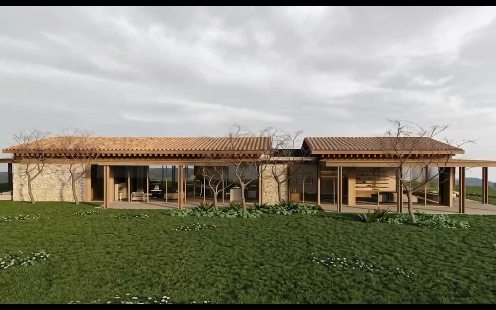 H5 private stone home visualization