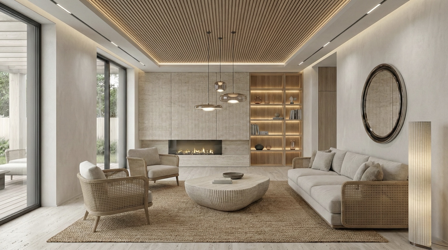 Refined residential lounge