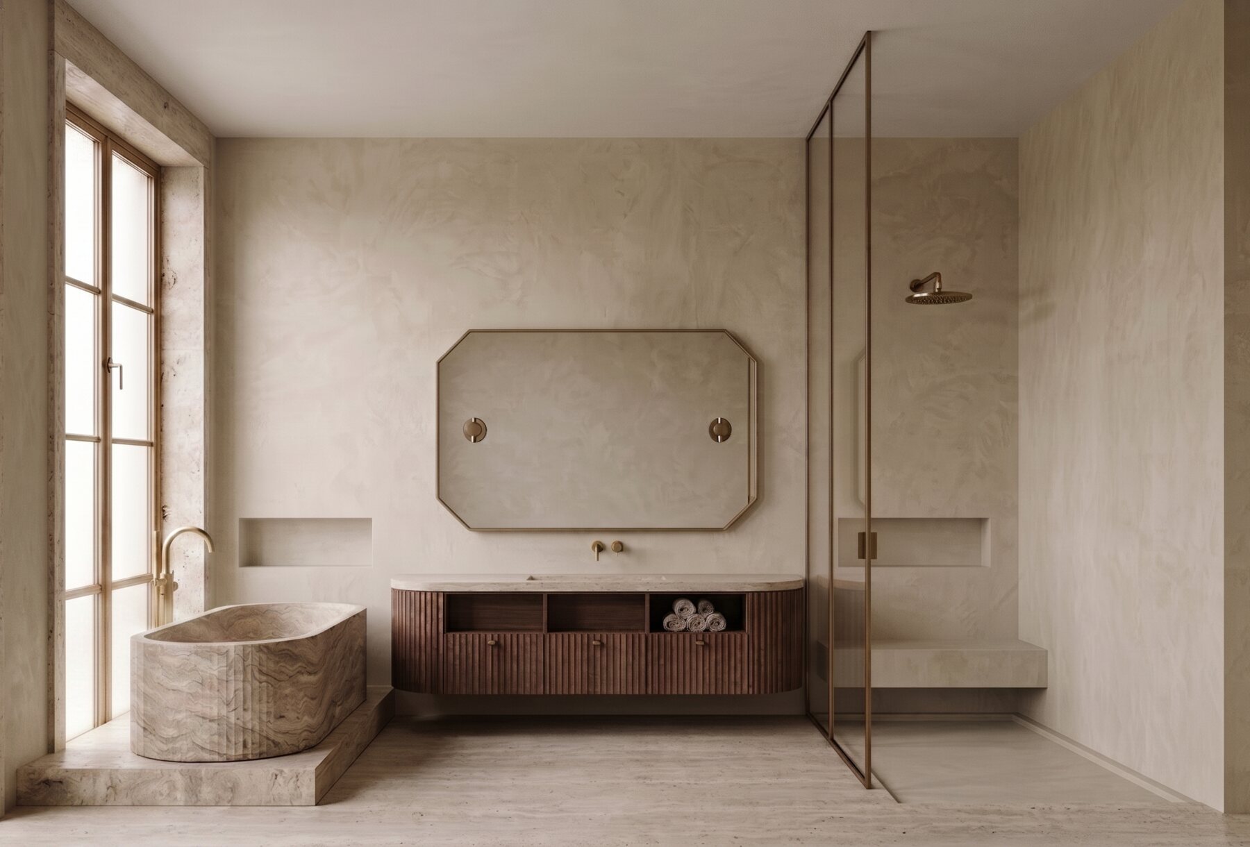 Residential bathroom visualization