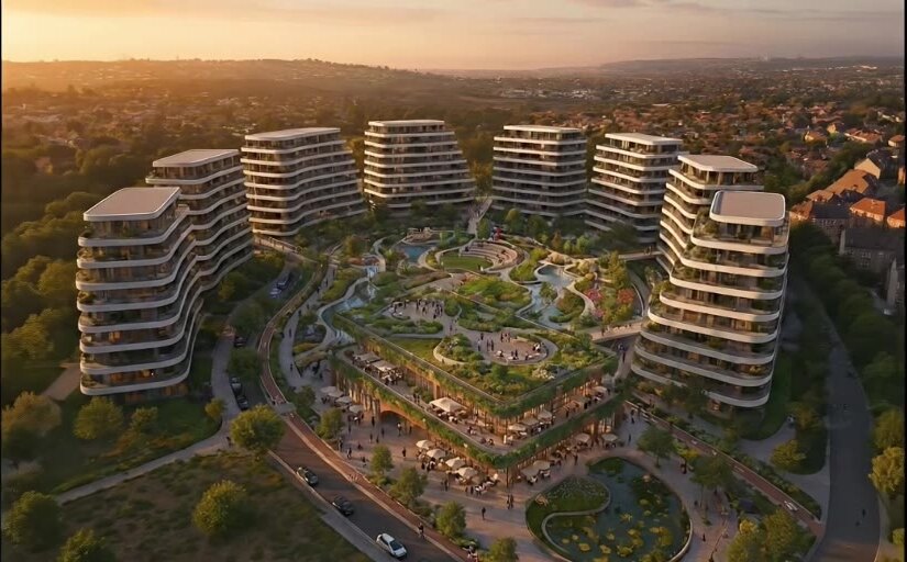 Urban gardens residential development
